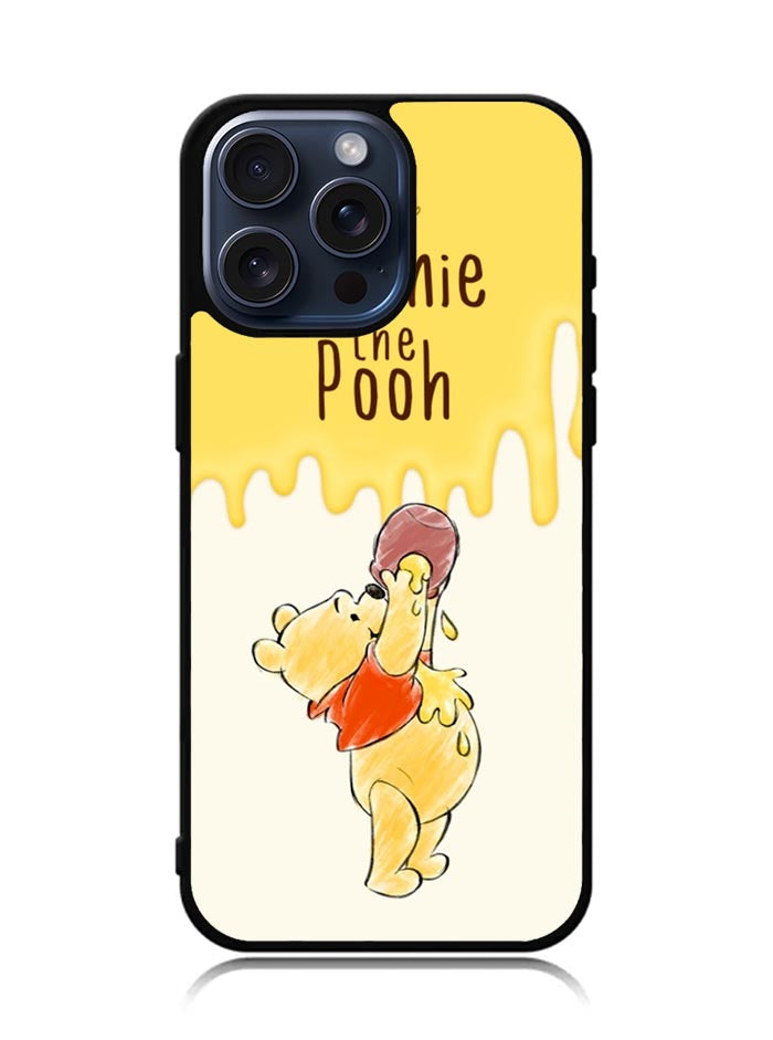 Winnie The Pooh Funny iPhone 15 Pro Max Case BLN1151