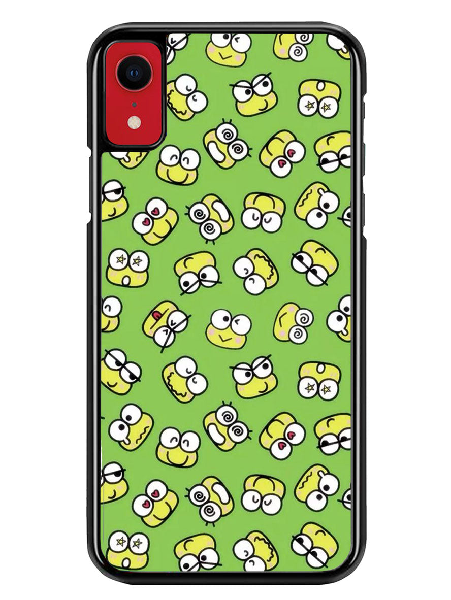 Keroppi Frog Pattern iPhone XR Case