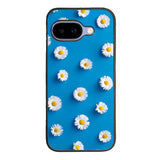 Daisy Blue Background Google Pixel 10A Case