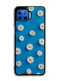 Daisy Blue Background Motorola Moto One 5G Case , Moto One 5G UW Case , Moto G 5G Plus Case