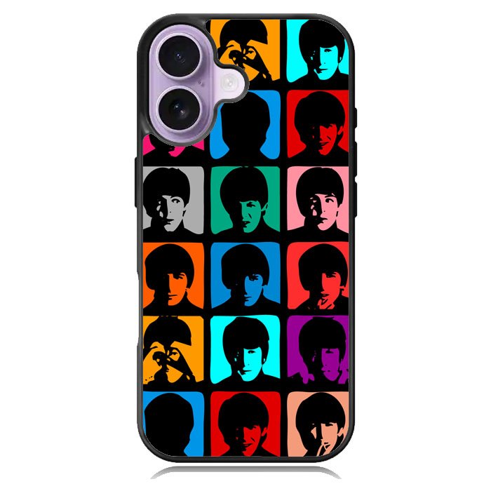 The Beatles Super Pop iPhone 16 Case DC1850