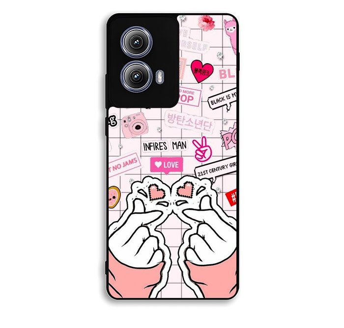 Fangirl Kpop Quotes Motorola Moto Edge 2024 Case DC7425