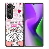 Fangirl Kpop Quotes Samsung Galaxy Z Fold 6 Case