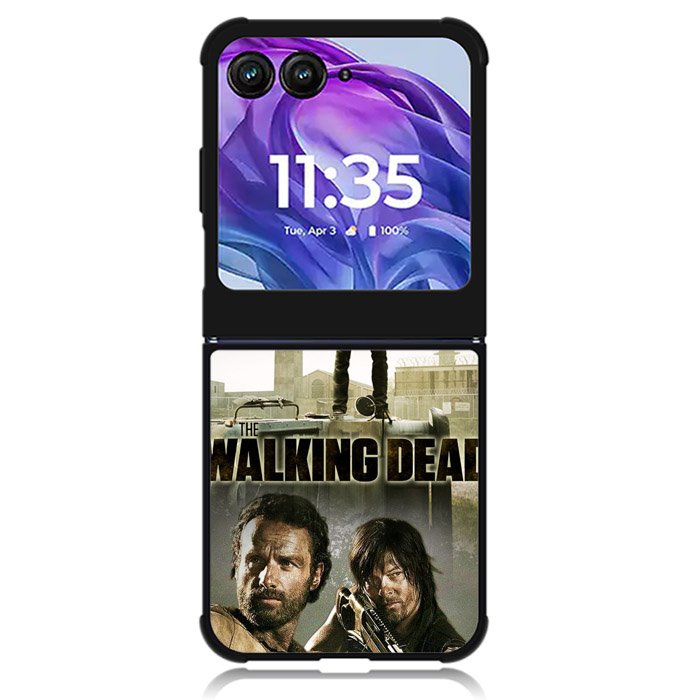 the walking dead movie Motorola Moto Razr Plus 2024 , Moto Razr+ 2024 Case