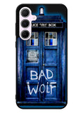 Doctor Who TARDIS Bad Wolf Blue Samsung Galaxy A55 5G Case