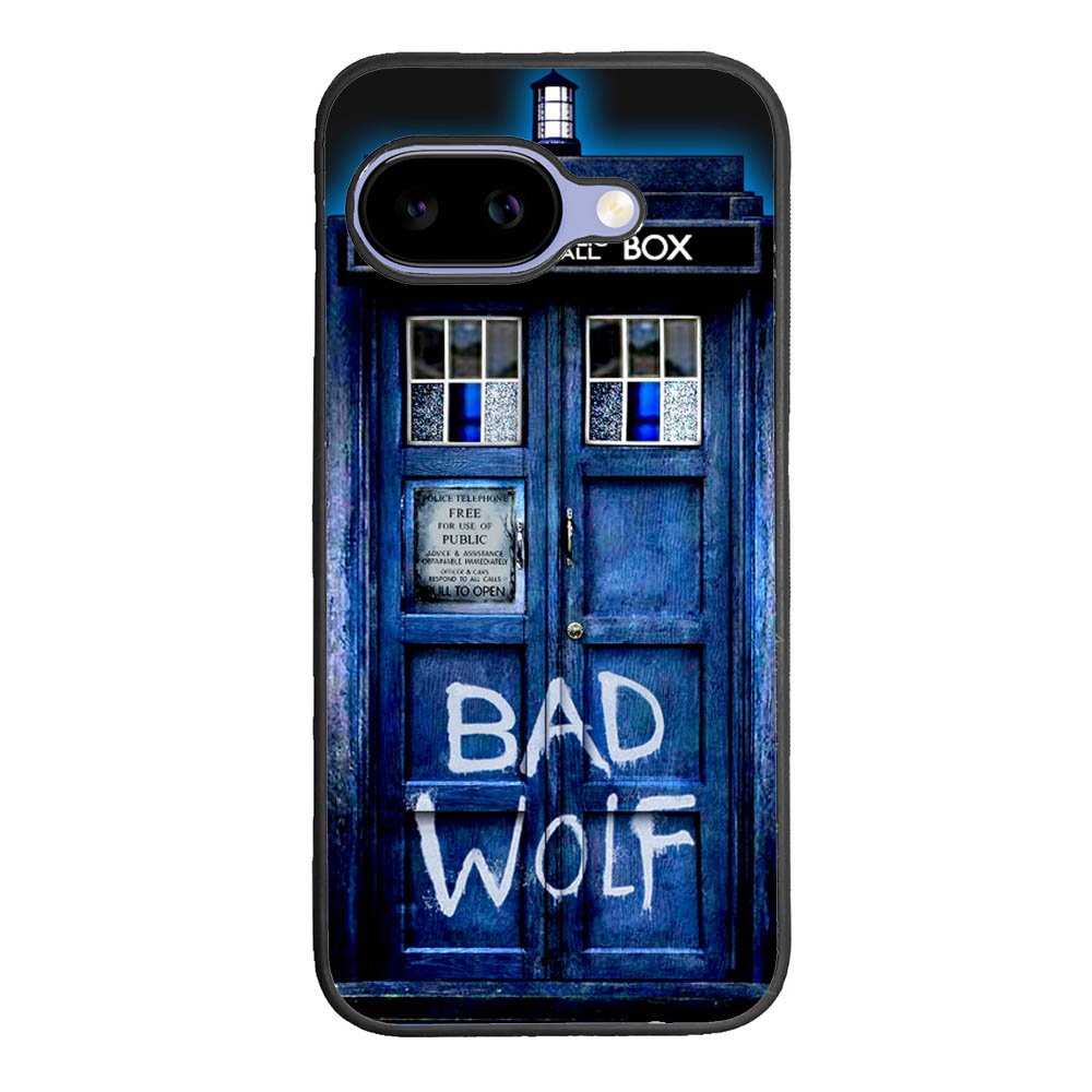 Doctor Who Tardis Bad Wolf Blue Google Pixel 10A Case DC0532
