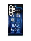 Doctor Who TARDIS Bad Wolf Blue Samsung Galaxy S25 Ultra 5G Case