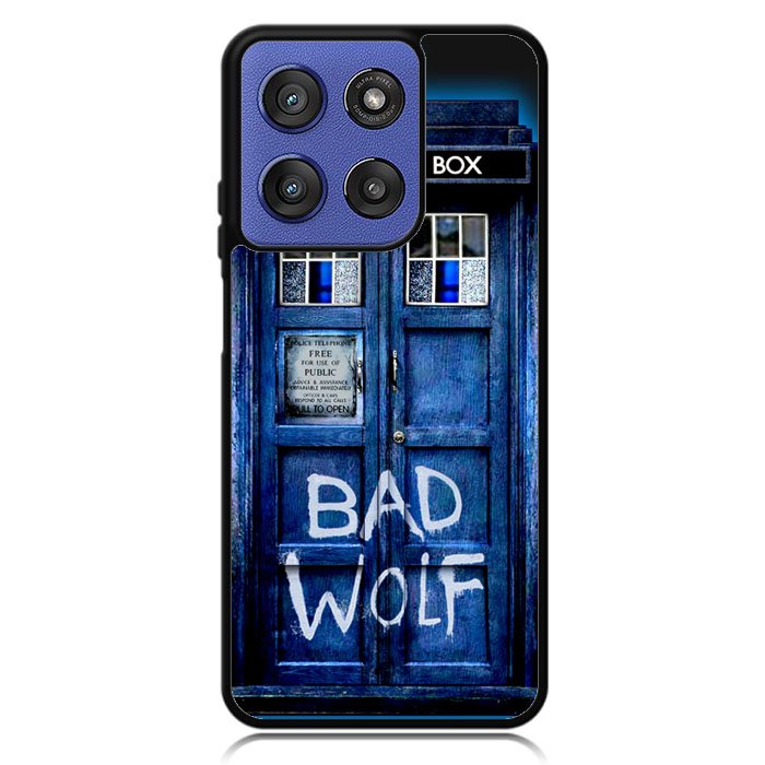 Doctor Who Tardis Bad Wolf Blue Motorola Moto G Stylus 5G 2025 DC0532