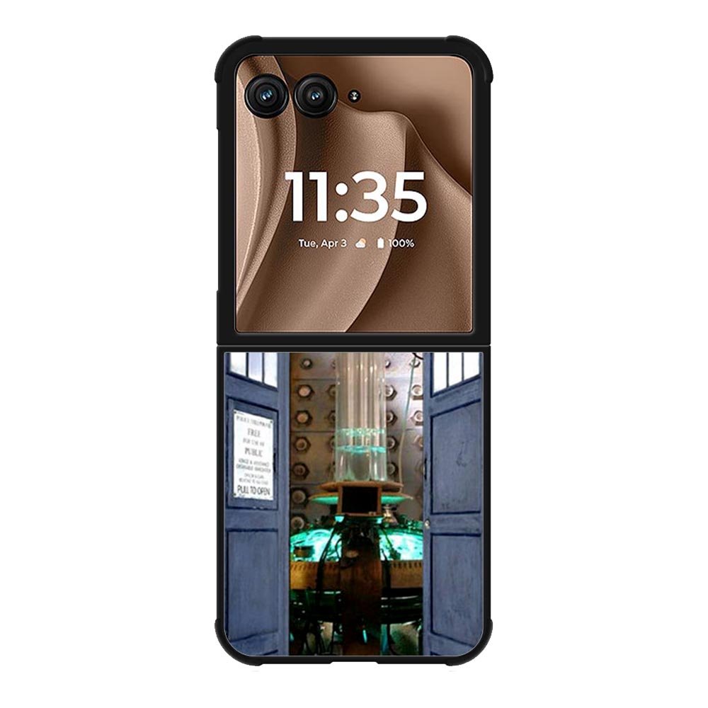 Doctor Who TARDIS Door Open Motorola Moto RAZR Plus 2025 Case