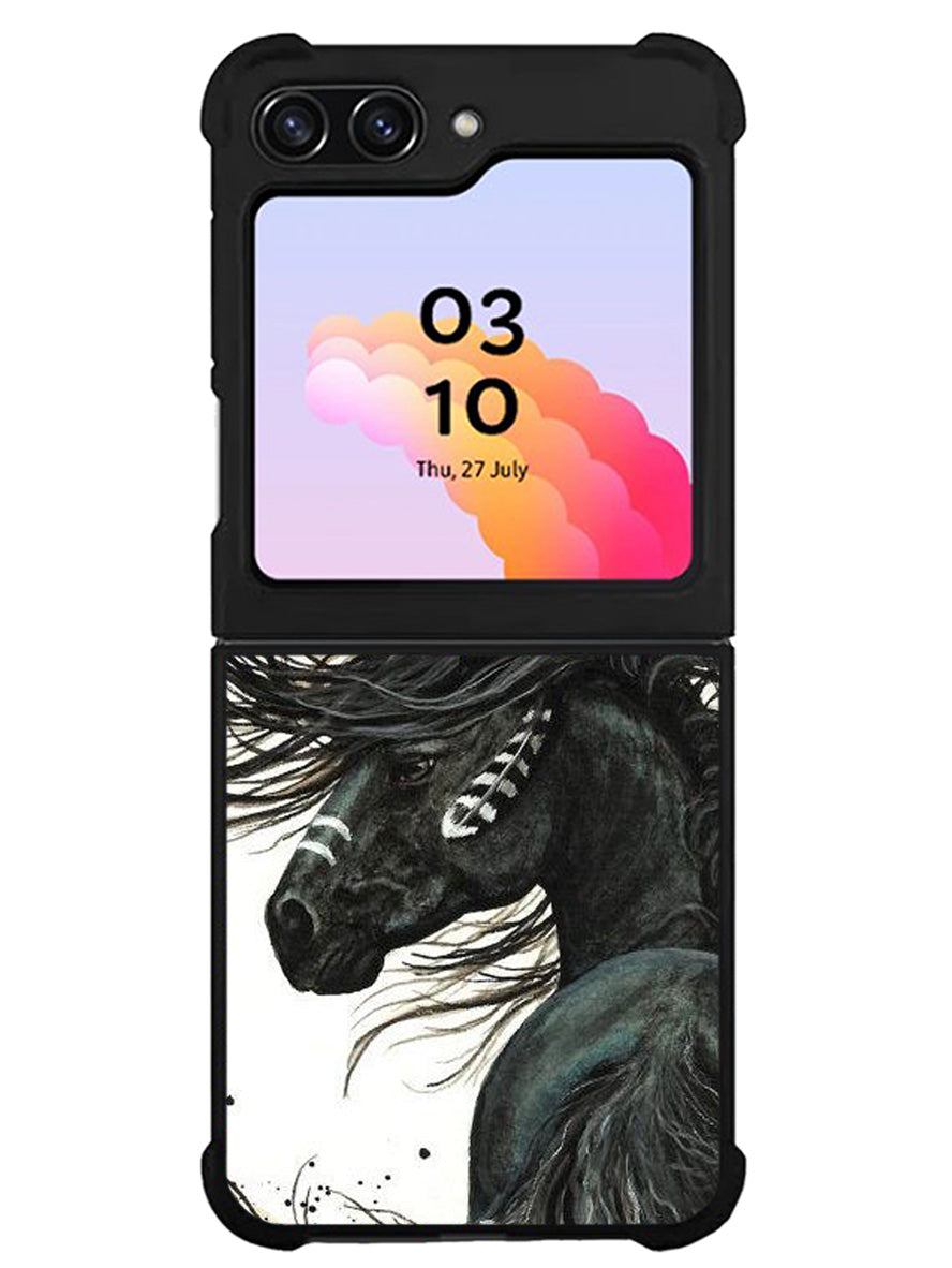 Horse Majestic Mustang Horse Samsung Galaxy Z Flip 5 5G 2023 Case