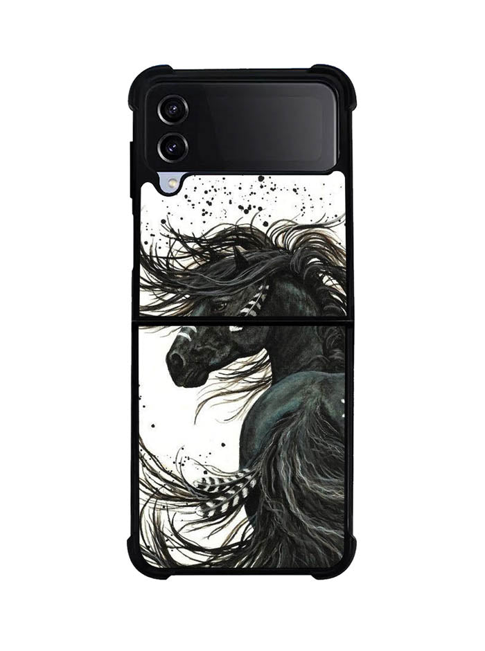 Horse Majestic Mustang Horse Samsung Galaxy Z Flip 4 5G 2022 Case