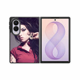 Amy Winehouse Samsung Galaxy Z Fold 8 Case