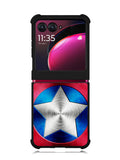 Captain Americ Shield Motorola Moto Razr Plus 2023 , Moto Razr+ 2023 Case