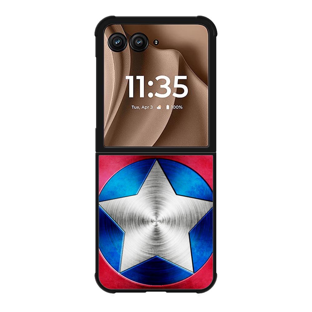 Captain Americ Shield Motorola Moto RAZR Plus 2025 Case