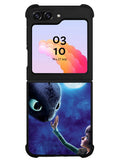 How to Train Your Dragon Hiccup And Toothless Samsung Galaxy Z Flip 5 5G 2023 Case