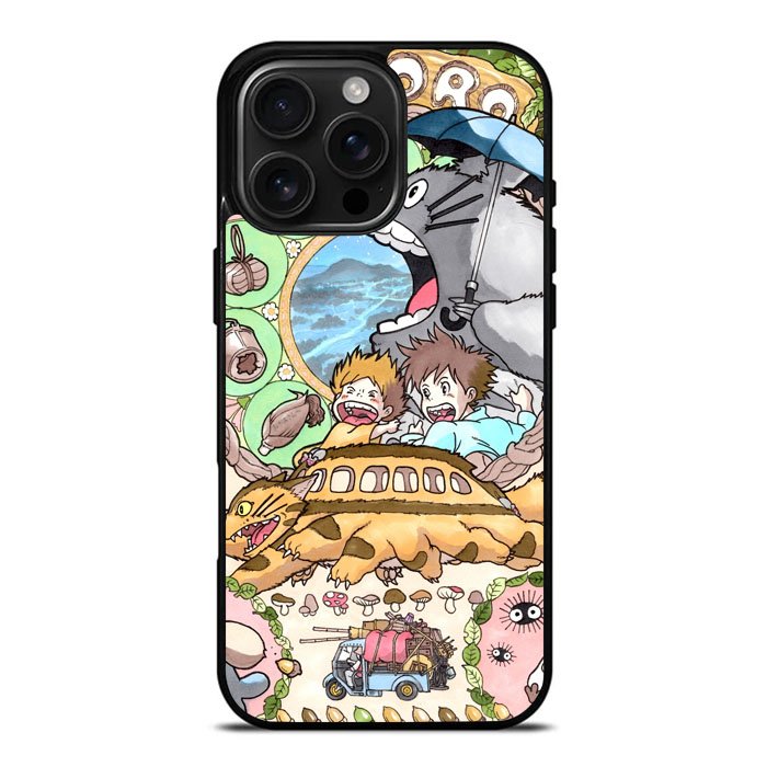My Neighbor Totoro Studio Ghibli iPhone 16 Pro Max Case DC1224