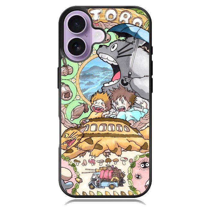 My Neighbor Totoro Studio Ghibli iPhone 16 Plus Case DC1224