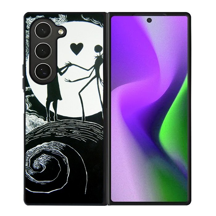 Nightmare Before Christmas Love Samsung Galaxy Z Fold 6 Case