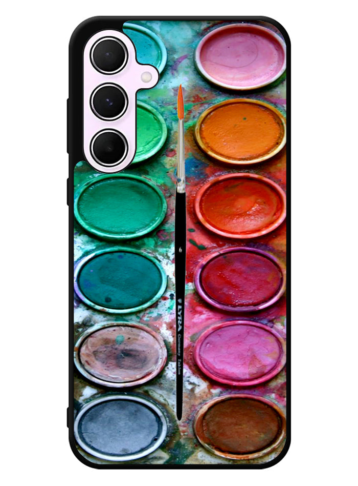 Paint Box Watercolor Samsung Galaxy A35 5G Case