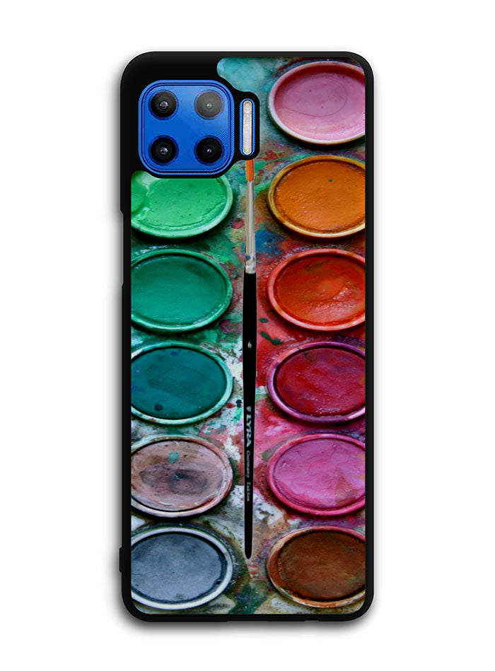 Paint Box Watercolor Motorola Moto One 5G Case , Moto One 5G UW Case , Moto G 5G Plus Case