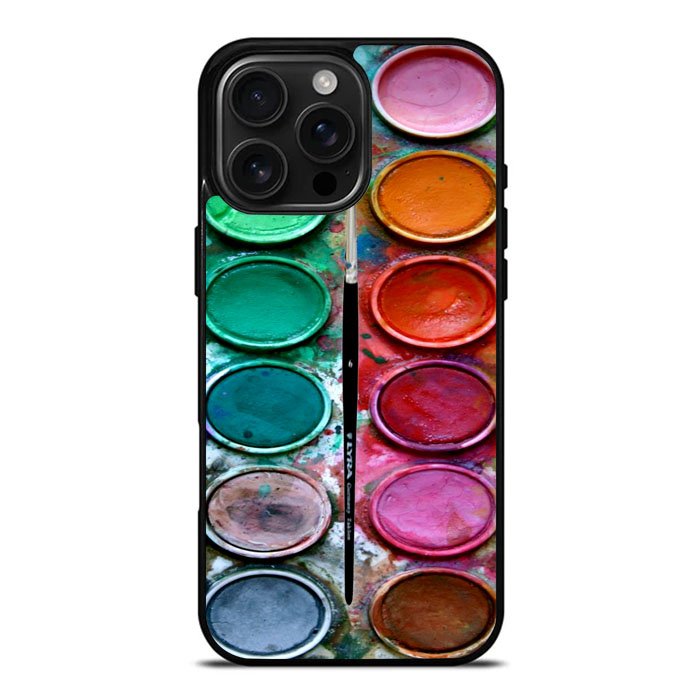 Paint Box Watercolor iPhone 16 Pro Max Case DC1377