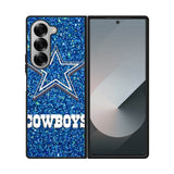 Dallas Cowboys Sparkling Glitter Samsung Galaxy Z Fold 7 5G Case
