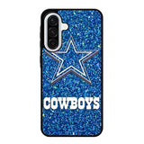 Dallas Cowboys Sparkling Glitter Samsung Galaxy A36 Case DC0440