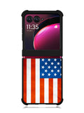 American Flag 3rd Motorola Moto Razr Plus 2023 , Moto Razr+ 2023 Case