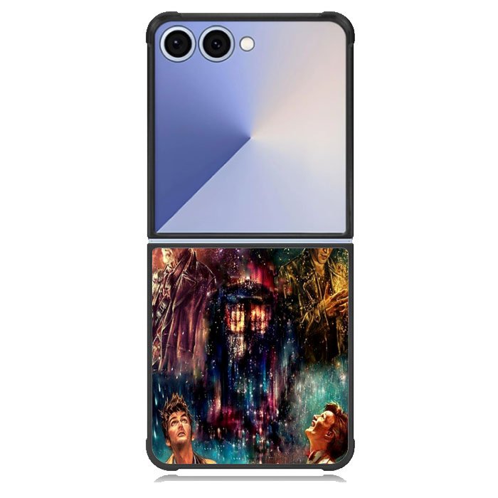 Doctor Who Poster Tardis Police Box Case Samsung Galaxy Z Flip 7 Case DC0530