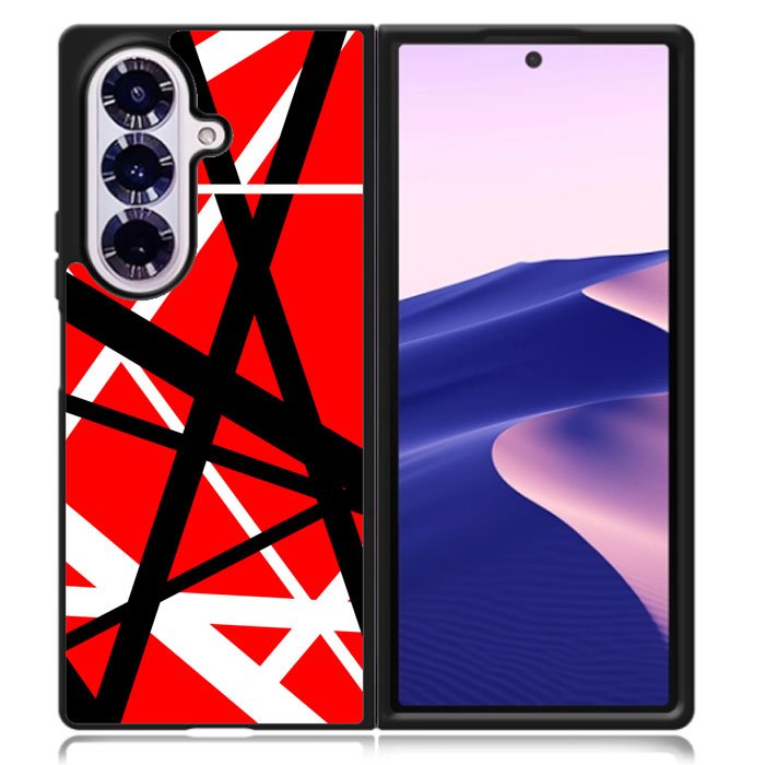 Eddie Van Halen The Frankenstrat Guitar Samsung Galaxy Z Fold 7 Case DC0593