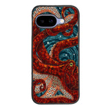 Kraken Octopus Stained Glass Google Pixel 10A Case