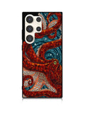 Kraken Octopus Stained Glass Samsung Galaxy S25 Ultra 5G Case