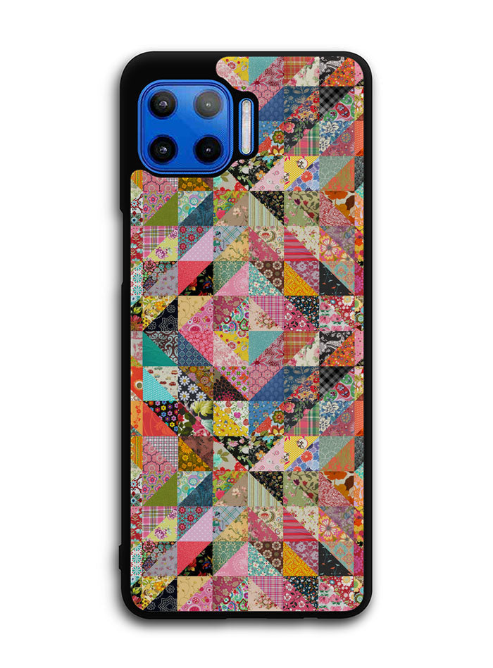 Quilt Grandma Motorola Moto One 5G Case , Moto One 5G UW Case , Moto G 5G Plus Case