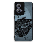 Star Wars Millenium Falcon Blue Motorola Moto Edge 2024 Case DC5034