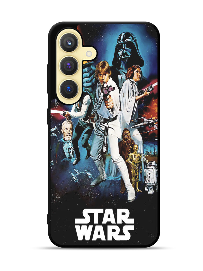 Star Wars Vintage PosterStar Wars Vintage Poster Samsung Galaxy S24 Plus 5G , Samsung Galaxy S24+ 5G Case