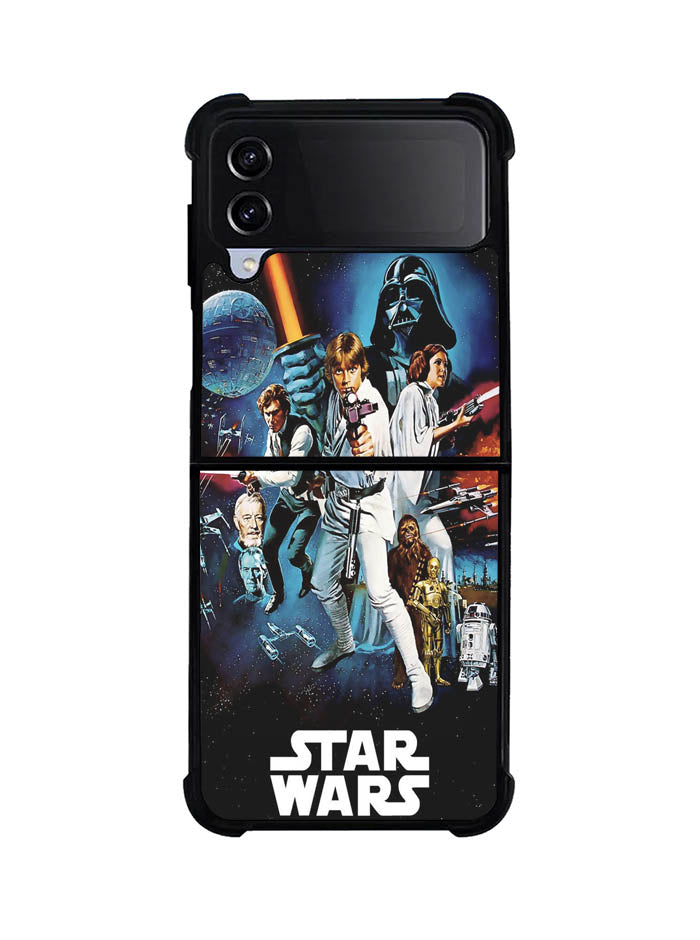 Star Wars Vintage PosterStar Wars Vintage Poster Samsung Galaxy Z Flip 4 5G 2022 Case