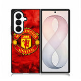 Manchester United Manutd Logo Samsung Galaxy Z Fold 8 Ultra Case DC1087