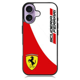 Scuderia Ferrari Formula 1 iPhone 16 Case DC1641
