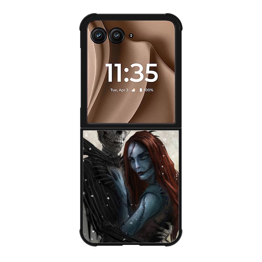 Jack Sally Skellington Nightmare Before Christmas Motorola Moto RAZR Plus 2025 Case