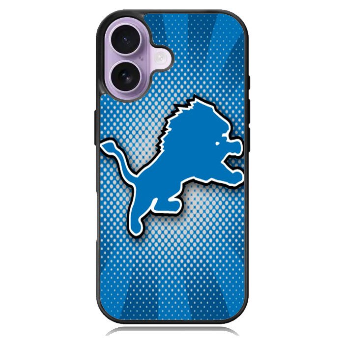 Detroit Lions Liser iPhone 16 Case DC0504