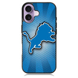Detroit Lions Liser iPhone 16 Plus Case DC0504