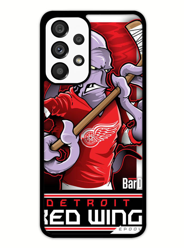NHL Cartoon Mascout Detroit Red Wings Samsung Galaxy A53 5G Case