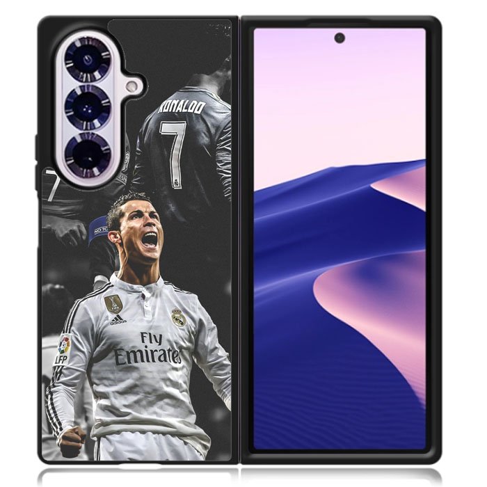 Cristiano Ronaldo Real Madrid Case Samsung Galaxy Z Fold 7 Case DC0402