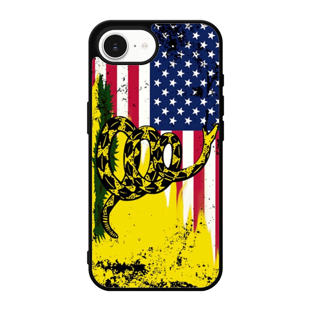 American Gadsden Flag Worn iPhone 17e Case