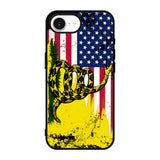 American Gadsden Flag Worn iPhone 17e Case
