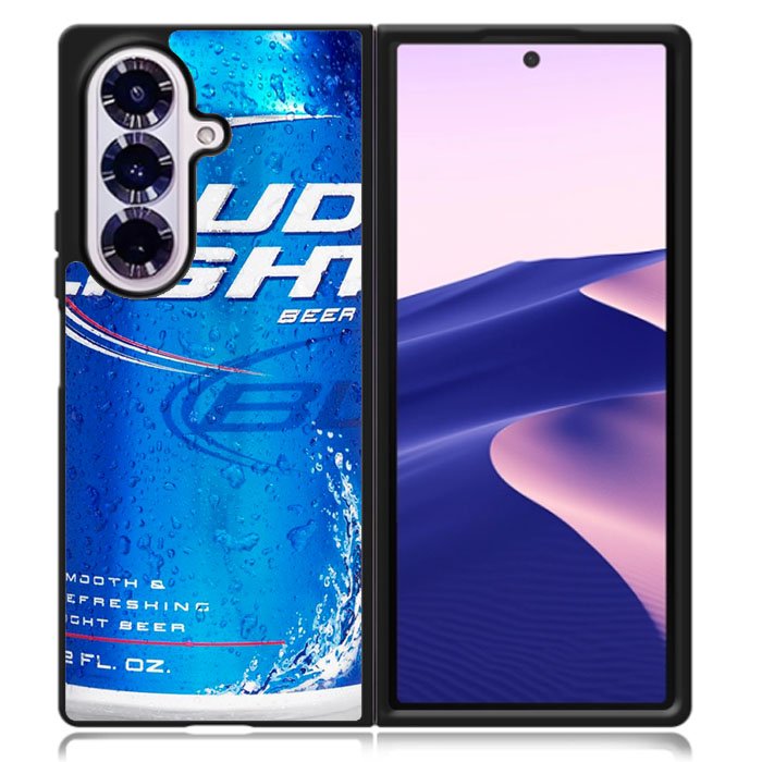 Budweiser Bud Light Beer Case Samsung Galaxy Z Fold 7 Case DC0263