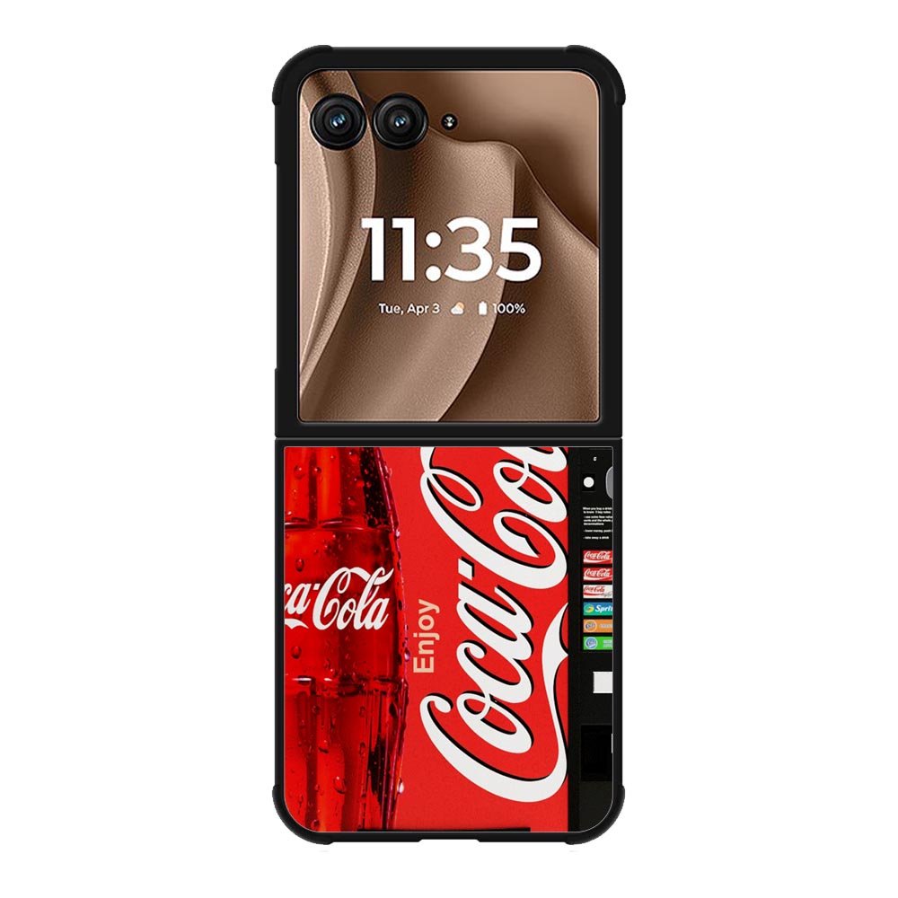 Coca-Cola Vending Machine 1st Motorola Moto RAZR Plus 2025 Case