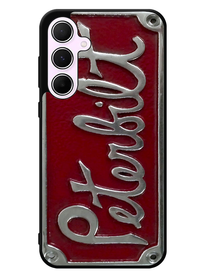Peterbilt Truck License Plate Samsung Galaxy A35 5G Case