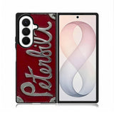 Peterbilt Truck License Plate Samsung Galaxy Z Fold 8 Ultra Case DC1399