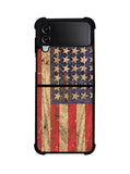 Vintage Patriotic American Flag Samsung Galaxy Z Flip 4 5G 2022 Case
